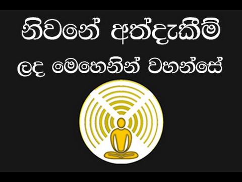 නිවනේ අත්දැකීම් ලද මෙහෙනින් වහන්සේ | Niwane Addakeem Lada Mehenin Wahanse